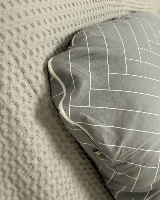 Coussin de grossesse en U Berceline, photographié par une acheteuse (Israël)